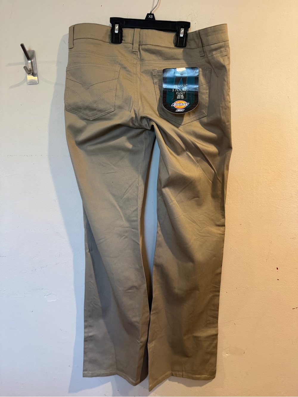 Dickies Women's Khaki Work Pants - Classic Fit size jr. 11